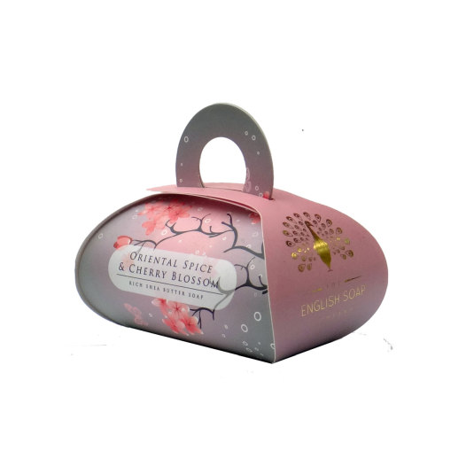 THE ENGLISH SOAP JABÓN ORIENTAL SPICE AND CHERRY PACKAGING REGALO THE ENGLISH SOAP JABÓN ORIENTAL SPICE AND CHERRY PACKAGING REGALO