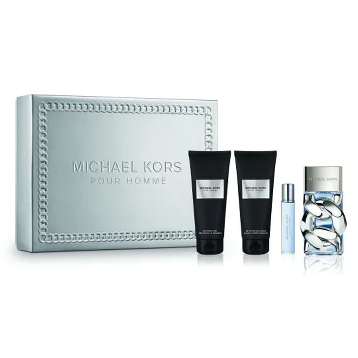 michael kors pour homme eau de parfum 100ml cofre 4 piezas michael kors pour homme eau de parfum 100ml cofre 4 piezas