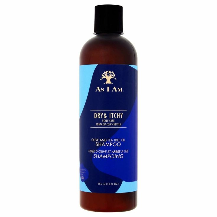 as i am dry & itchy scalp care olive & tea tree oil champu 355ml as i am dry & itchy scalp care olive & tea tree oil champu 355ml