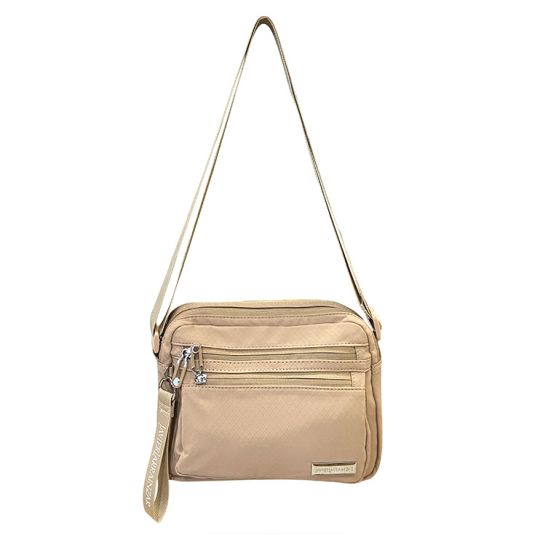 javier larrainzar bolso bandolera camel 
