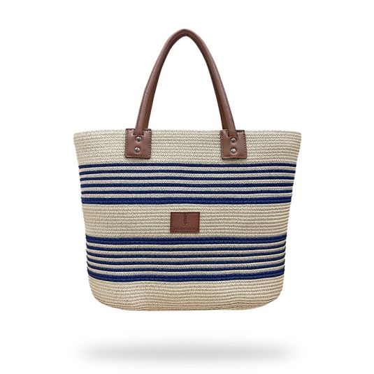 javier larrainzar capazo rayas beige 