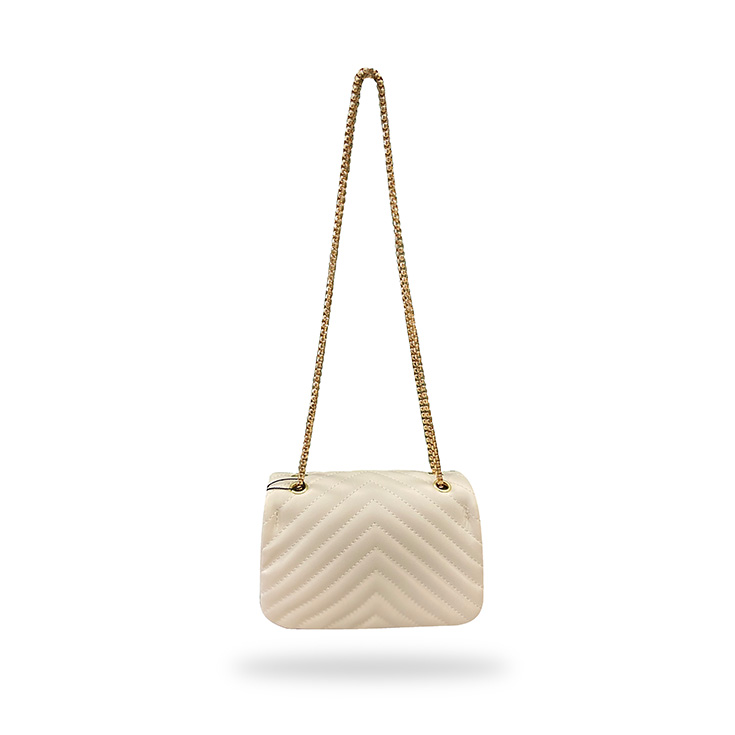 javier larrainzar bolso acolchado beige