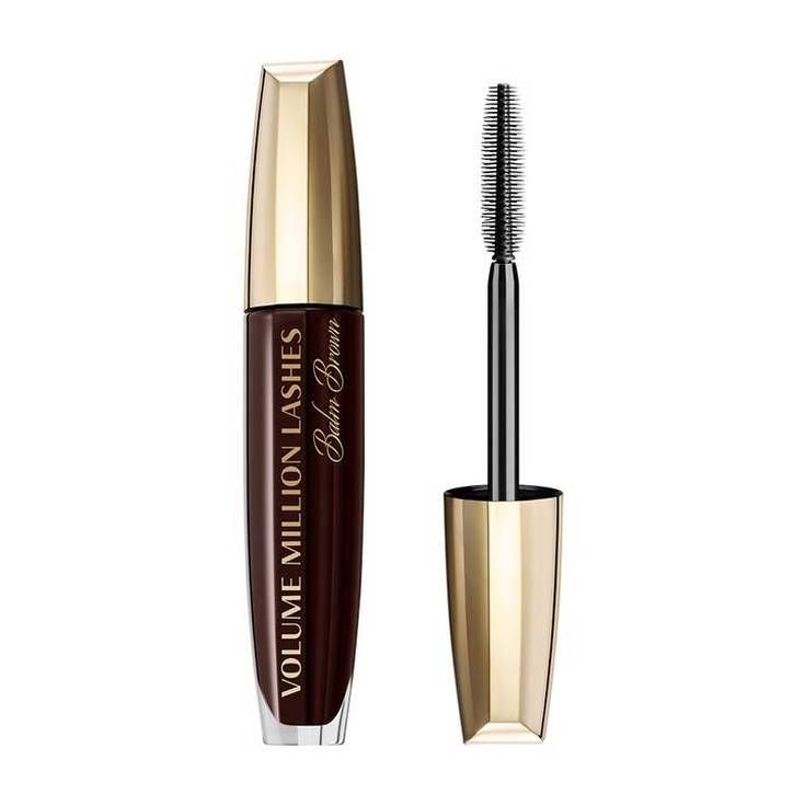 loreal volume million lashes balm brown mascara de pestañas