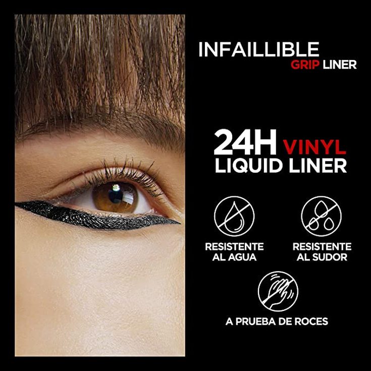 loreal infallible liquid liner vinyl black 24h