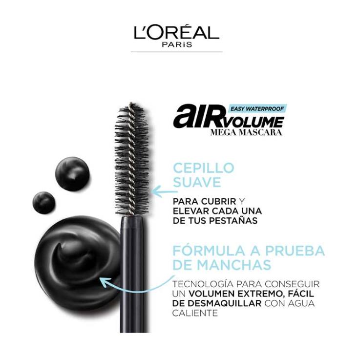 loreal air volume mega mascara waterproof