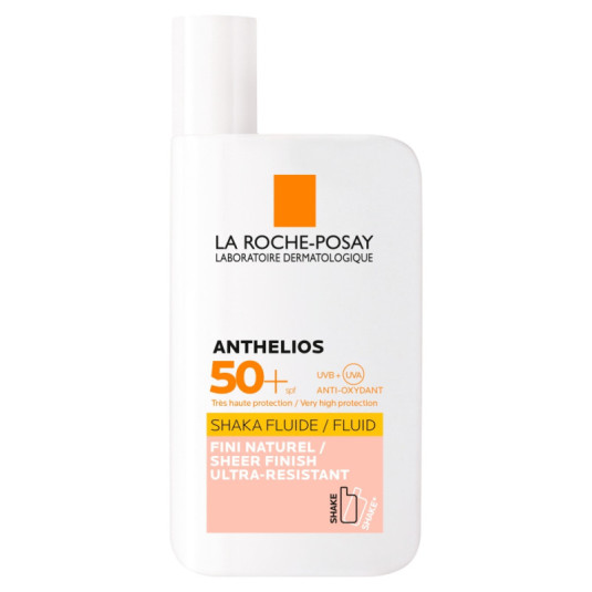 la roche-posay anthelios shaka protector solar facial con color fluido spf50 50ml la roche-posay anthelios shaka protector solar facial con color fluido spf50 50ml