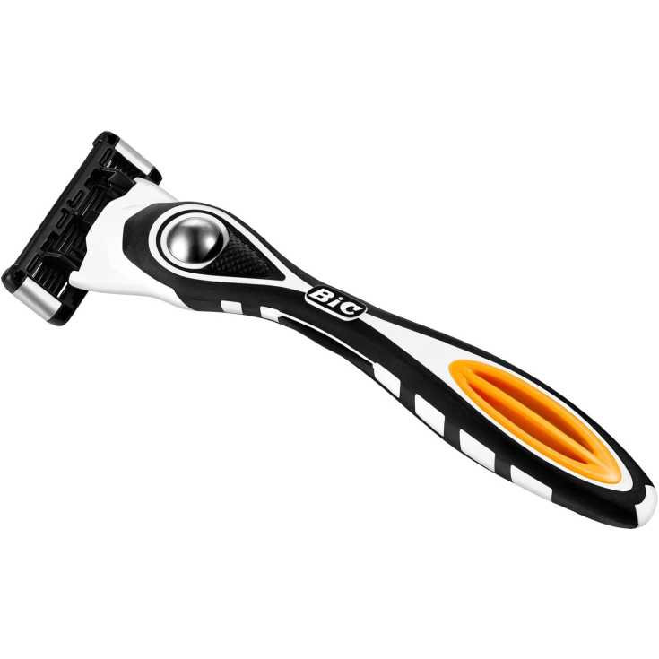 bic hybrid 5 flex maquinilla de afeitar recargable para hombre