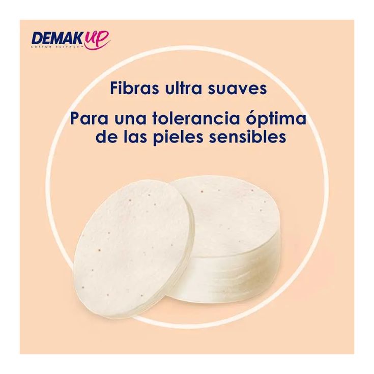 demak up expert discos desmaquilladores ovalados 50uds
