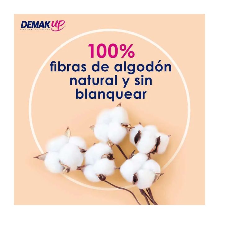 demak up expert discos desmaquilladores ovalados 50uds