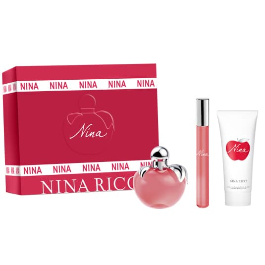 nina ricci eau de toilette 50ml cofre 3 piezas
