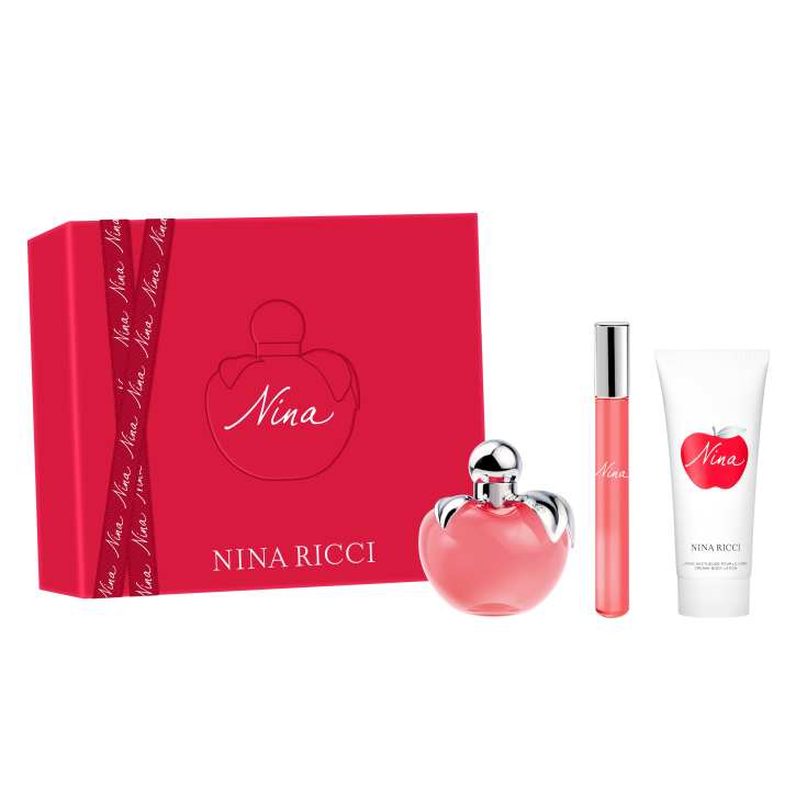 nina ricci eau de toilette 50ml cofre 3 piezas