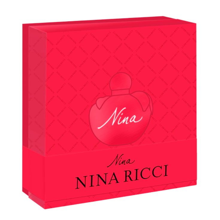 nina ricci eau de parfum cofre con 3 piezas