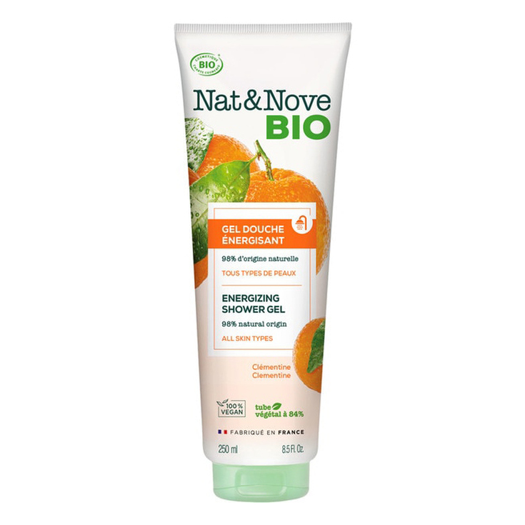 nat&nove bio gel de baño energizante mandarina 250ml nat&nove bio gel de baño energizante mandarina 250ml