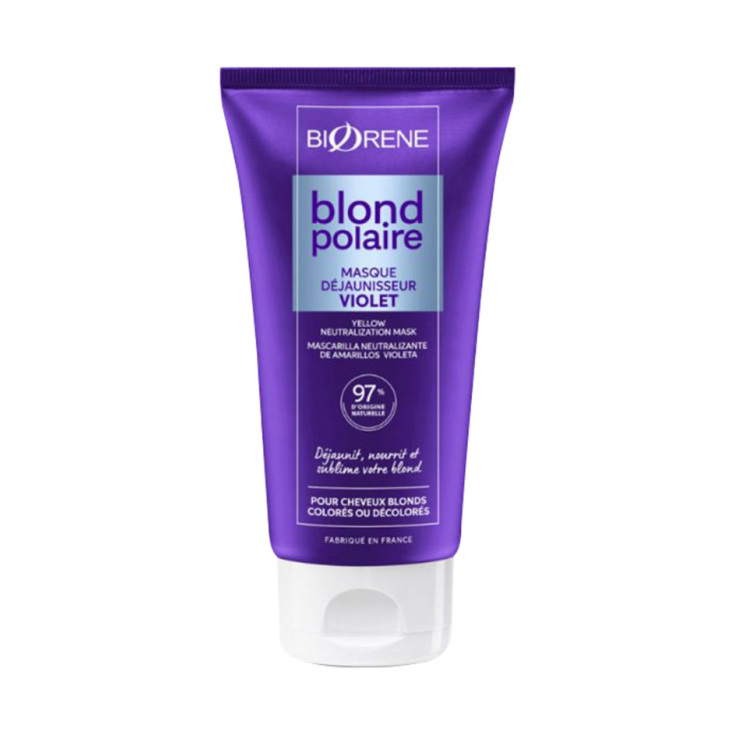 biorène blond polaire mascarilla neutralizante amarillos 150ml biorène blond polaire mascarilla neutralizante amarillos 150ml