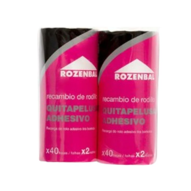 recambio rodillo rozenbal quita-pelusa duplo