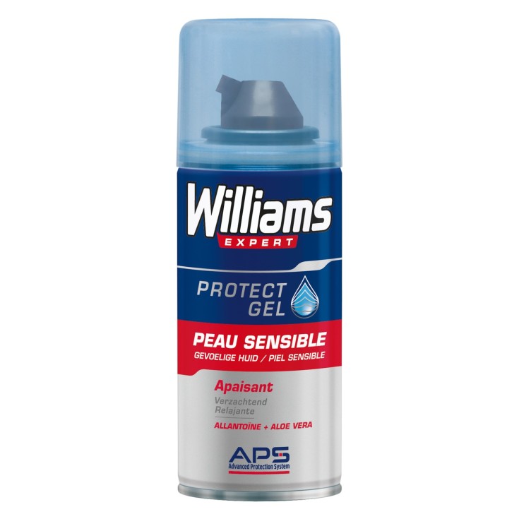 williams protect mini gel de afeitar 75ml williams protect mini gel de afeitar 75ml