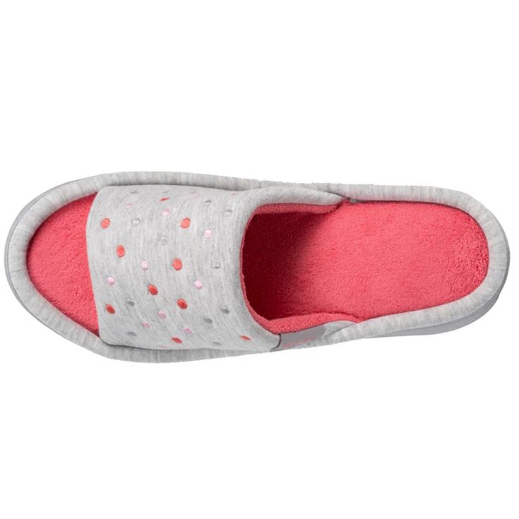 isotoner zapatillas de casa sandaliasgris con circulos