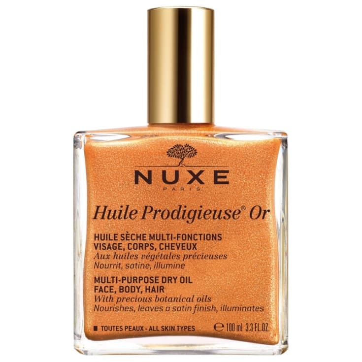 nuxe huile prodigieuse or aceite prodigioso oro