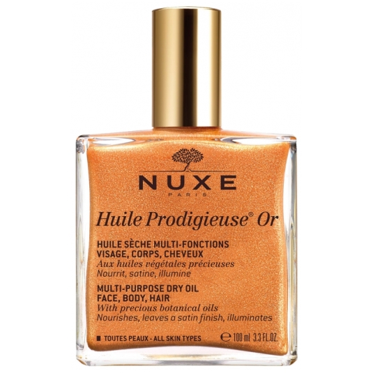 nuxe huile prodigieuse or aceite prodigioso oro