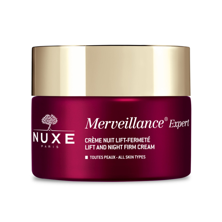 nuxe merveillance expert crema noche lift&firmeza antiedad 50ml nuxe merveillance expert crema noche lift&firmeza antiedad 50ml