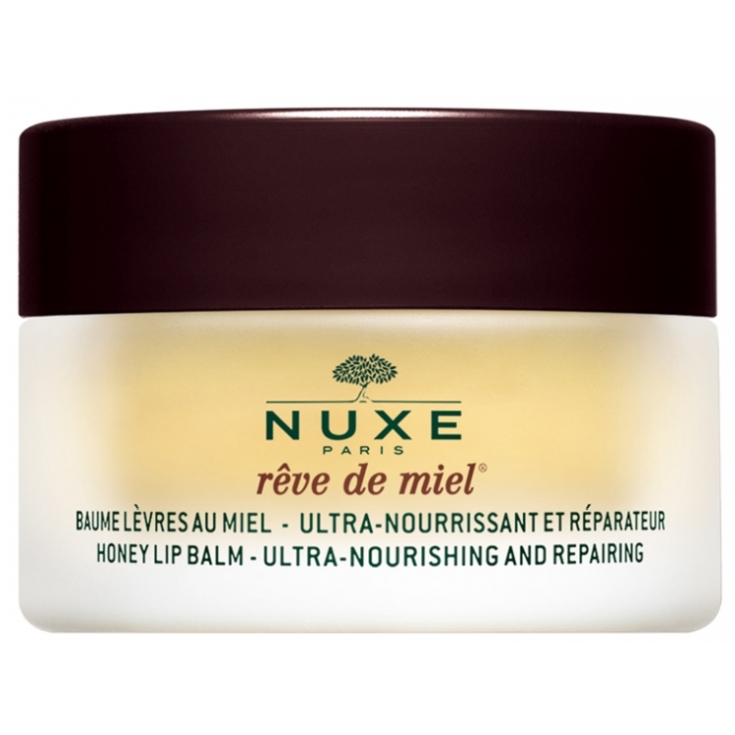 nuxe reve de miel balsamo labial con miel ultra-nutritiva 15g nuxe reve de miel balsamo labial con miel ultra-nutritiva 15g