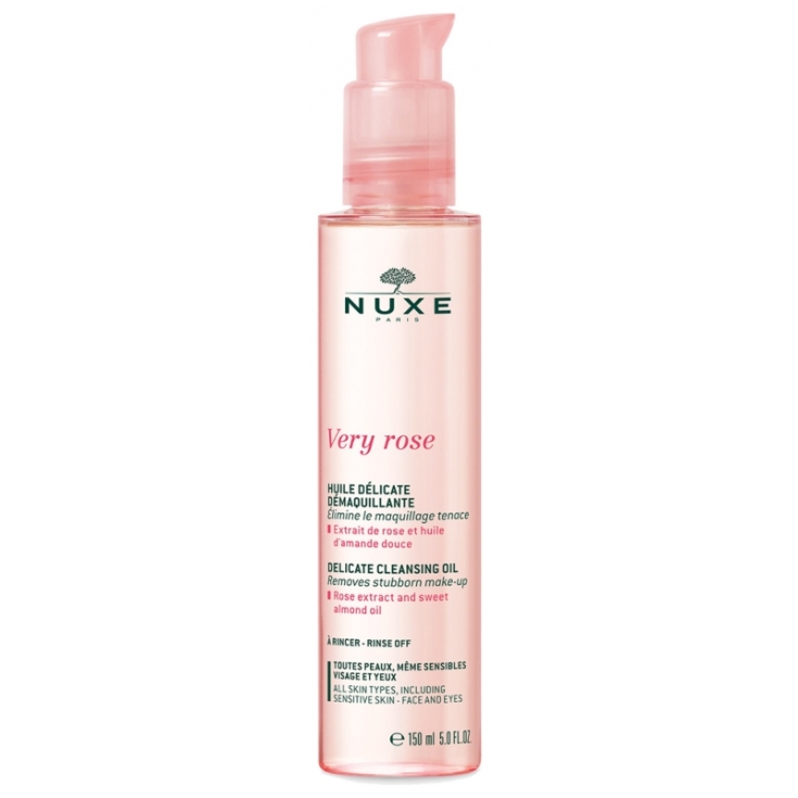 nuxe very rose aceite delicado desmaquillante 150ml