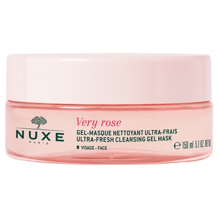 nuxe very rose gel-mascarilla limpiadora ultra-fresca 150ml nuxe very rose gel-mascarilla limpiadora ultra-fresca 150ml