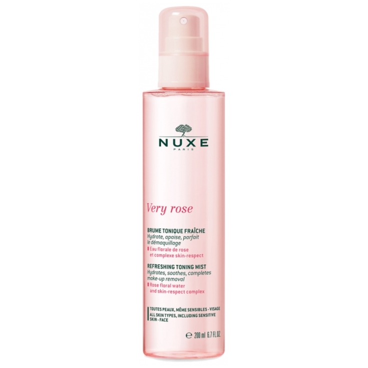 nuxe very rose bruma tonificante refrescante 200ml nuxe very rose bruma tonificante refrescante 200ml