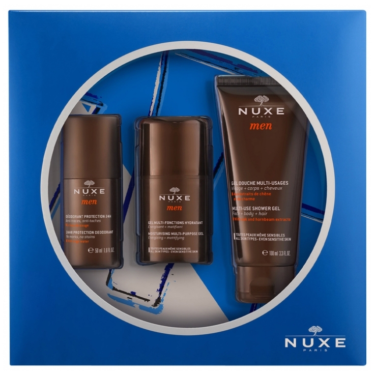 nuxe men los esenciales set 3 piezas nuxe men los esenciales set 3 piezas