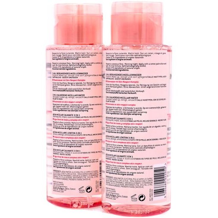 nuxe very rose agua micelar calmante 400 duplo