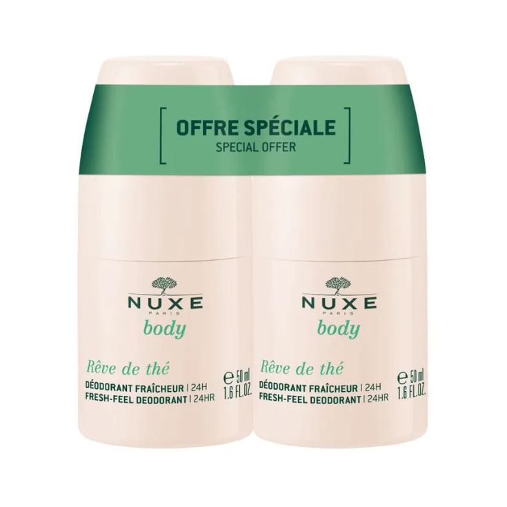 nuxe dreve de the drescor desodorante duplo 2x50ml
