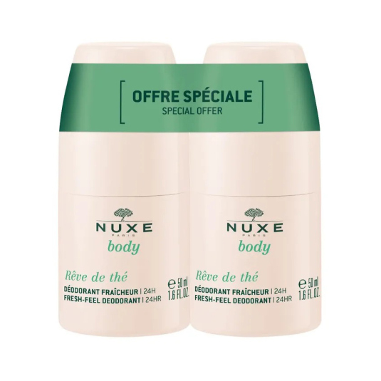 nuxe dreve de the drescor desodorante duplo 2x50ml