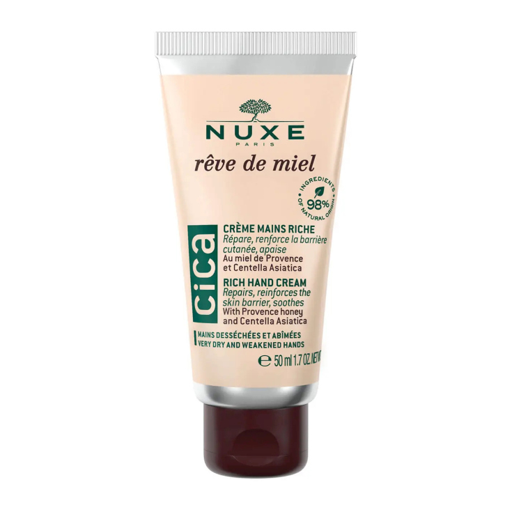 nuxe rêve de miel crema manos y uñas rica 50ml