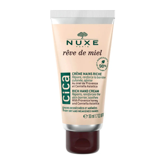 nuxe rêve de miel crema manos y uñas rica 50ml