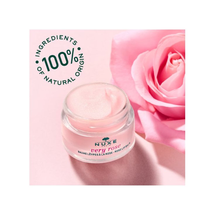 nuxe very rose balsamo de labios 15g