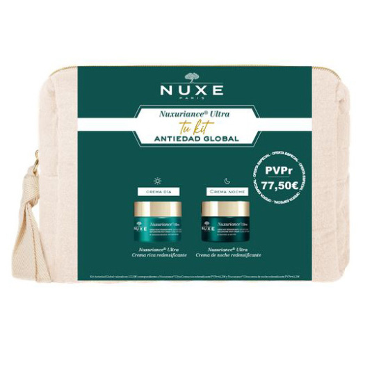 nuxe nuxuriance ultra kit antiedad global dia & noche neceser 2 piezas