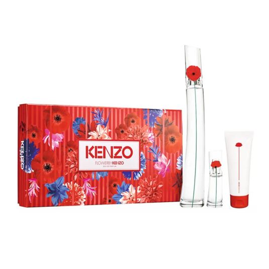 kenzo flower by kenzo eau de parfum 100ml cofre regalo 3 piezas kenzo flower by kenzo eau de parfum 100ml cofre regalo 3 piezas