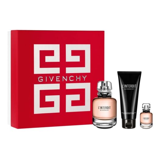 givenchy l'interdit eau de parfum 80ml cofre regalo 3 piezas givenchy l'interdit eau de parfum 80ml cofre regalo 3 piezas