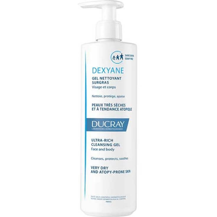 ducray dexyane gel de limpieza ult-ricos 400ml