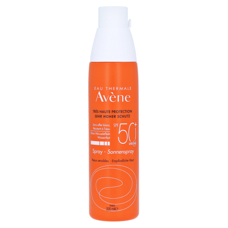 avene solar corporal spray spf50+ 200ml