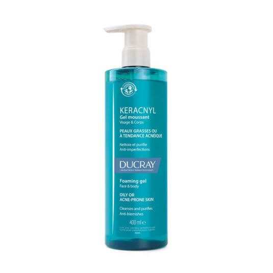 ducray keracnyl gel limpiador 400ml