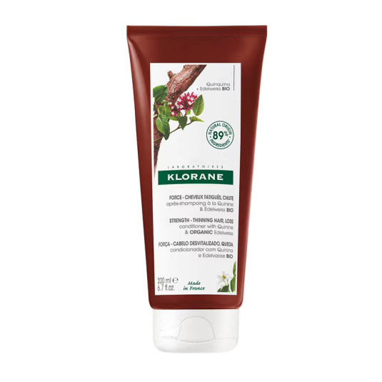 klorane quinina y edelweiss bio acondicionador 200ml