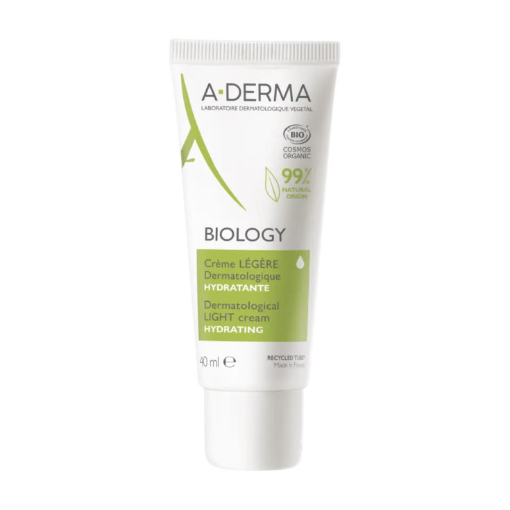 aderma biology crema hidratante ligera dermatologica 40ml