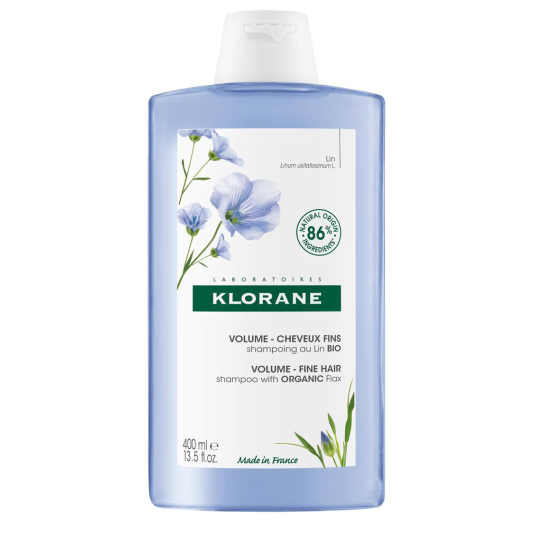 klorane lino bio champu 400ml