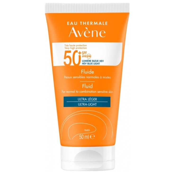 avene fluido facial spf50+ultra ligero 50ml