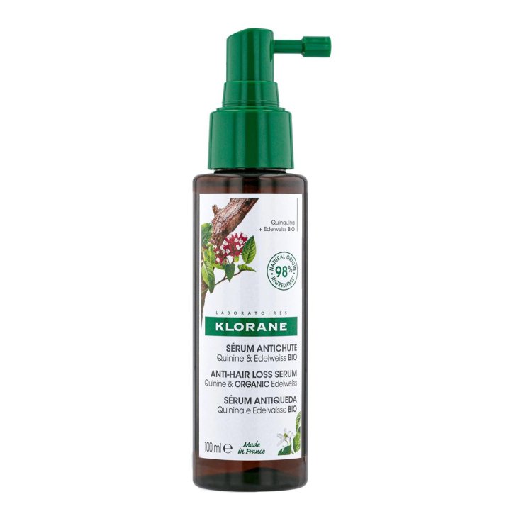 klorane quinina y edelweiss bio serum anticaida 100ml