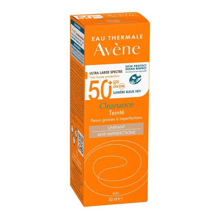 avene cleanance solar con color spf50+ 50ml