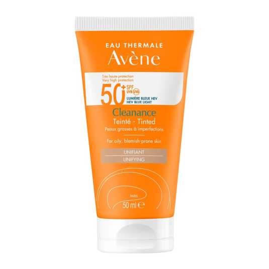 avene cleanance solar con color spf50+ 50ml