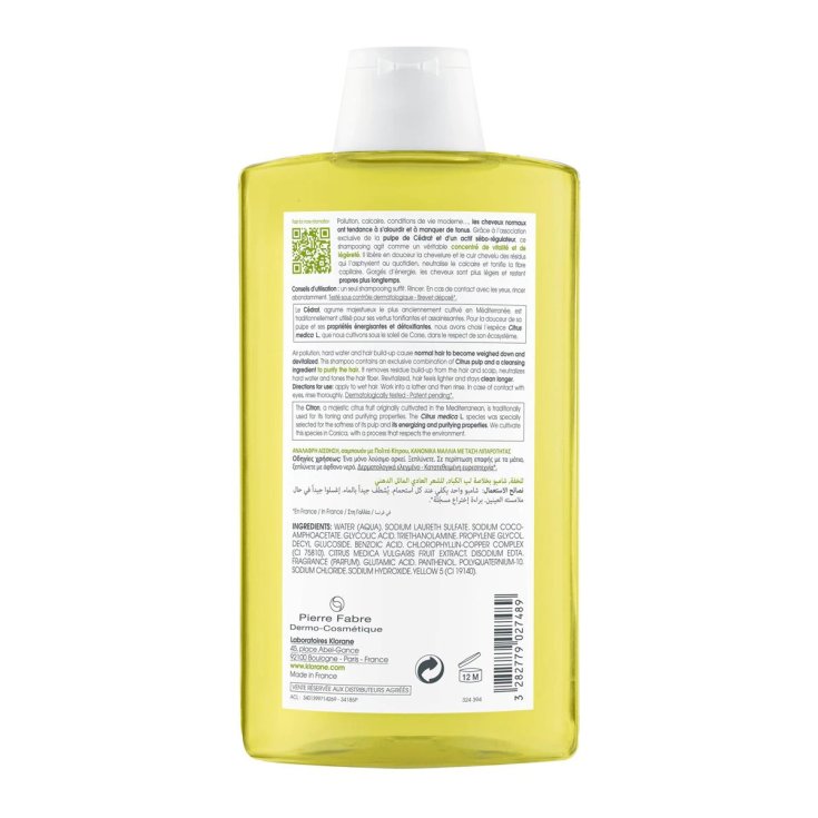 klorane cidra champu 400ml