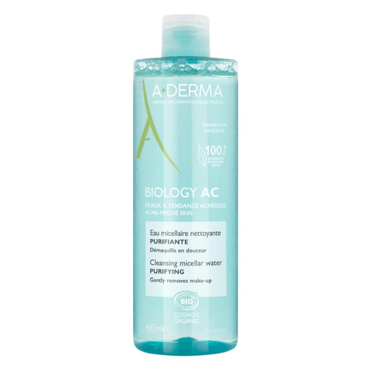 aderma biology ac agua micelar limpiadora purificante 400ml